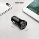 Ładowarka samochodowa Ugreen ED018 24 W 2 x USB Car Charger Black (6957303858750) - obraz 7