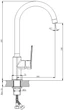 Смеситель-кран кухонный KOLLER POOL Style SL0500 - изображение 2