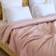 Покрывало Бархат Boncasa цвет pink 250*270 - изображение 3