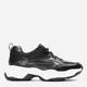 Sneakersy damskie z siatki na wysokiej platformie do kostki Buty sportowe Kazar 53278-S5-00 37 24 cm Czarne (5903387264735) - obraz 1