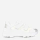 Sneakersy damskie z siatki na grubej podeszwie do kostki na rzepy Kazar 62004-27-97 39 25 cm Białe (5903387809219) - obraz 1