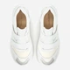 Sneakersy damskie z siatki na grubej podeszwie do kostki na rzepy Kazar 62004-27-97 39 25 cm Białe (5903387809219) - obraz 3