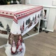 Скатерть гобеленовая Прованс Snowfall 95х100 (4823093433427) - изображение 4