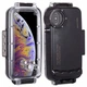 Підводний бокс Haweel HWL-2506B для Apple iPhone Xs Max - Black - зображення 1