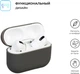Чехол ArmorStandart Ultrathin Silicone Case для Apple AirPods Pro Dark Grey (ARM55961) - изображение 2