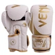 Перчатки для бокса и единоборств Venum Heroe PU 8352 White-Gold 12 унций - изображение 1