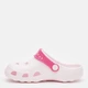 Детские кроксы-сабо для девочки Coqui 8701 31/32 Pale Pink/Lt. Fuchsia (8595662616727) - изображение 3