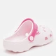 Детские кроксы-сабо для девочки Coqui 8701 31/32 Pale Pink/Lt. Fuchsia (8595662616727) - изображение 4