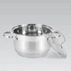 Каструля з кришкою, 8,2л, d26см, Maestro MR-3512-26 - зображення 2