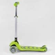 Самокат трехколесный 46987 Best Scooter складной алюминиевый руль, 4 колеса PU со светом, d=12 см - изображение 2