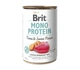 Влажный корм для собак Brit Mono Protein Dog тунец, батат 400 г - изображение 1