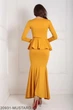 Жіноче плаття Подіум Laura 20931-MUSTARD S Гірчичний - зображення 3