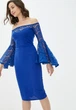 Женское платье Подіум Fleur 25493-BLUE M Синий - изображение 2