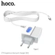 Адаптер сетевой Hoco Type-C cable C75 |2USB, 2.4A| белый - изображение 2