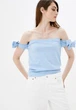 Жіноча блуза Подіум Santana 21368-LIGHT/BLUE S Блакитний - зображення 1
