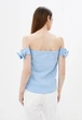 Жіноча блуза Подіум Santana 21368-LIGHT/BLUE S Блакитний - зображення 3
