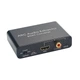 Адаптер HDMI ARC - Optical - Coaxial перетворювач екстрактор конвертер аудіо звуку в 5.1 Toslink / Коаксіальний + Аналоговий стерео 2.0 RCA тюльпани / міні джек 3.5 мм (AY80_PRO) - зображення 2