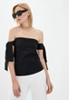 Женская блузка Подіум Santana 21368-BLACK S Черный - изображение 1