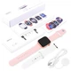 Smart Watch Series 6 Z32 PRO, 44mm Aluminium, 2 ремешка, pink - изображение 6