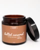 Ароматична свічка соєва VI & Warm Salted Caramel аромат сольоної карамелі скло коричневий 120г (SCD120) - зображення 1