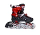 Роликовые коньки детские раздвижные Scale Sports RED LF 905 Красные размер 29-33 передние колеса СВЕТЯТСЯ - изображение 4