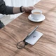 УМБ Baseus S10 1in2 Bracket 10000mAh 18W QC3.0 PD с Беспроводной зарядкой Qi 10W Белый - изображение 8