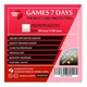 Аксесуар Games 7 Days Протектори для карт Games7Days (80 х 80 мм, Square Medium, 50 шт.) (PREMIUM) (GSD-028080) - зображення 1