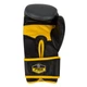 Боксерские перчатки PowerSystem PS 5005 Challenger Black/Yellow 14 унций - изображение 3