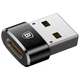 ​Переходник адаптер Baseus OTG 5А Type-C to USB A CAAOTG-A01 black - изображение 2