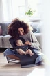 Крісло-гойдалка BabyBjorn Bliss Cotton Black, 7317680060167 - зображення 5