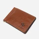 Мужской зажим для денег кожаный Grande Pelle leather-11474 Коричневый - изображение 1