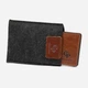 Мужской зажим для денег кожаный Grande Pelle leather-11474 Коричневый - изображение 5