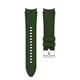 Силиконовый ремешок Galaxy Classic Watchbands для Samsung Galaxy Watch 5 Pro - тёмно-зеленый / размер L / ширина крепления 20мм (WB501801) - изображение 3