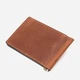 Мужской зажим для денег кожаный Grande Pelle leather-11477 Коричневый - изображение 2