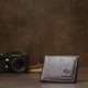Мужской кожаный зажим для денег GRANDE PELLE 11478 Коричневый - изображение 6