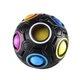 Игрушка шар анти стресс 2в1 Spinner&Pop It черный - зображення 3