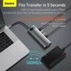 Хаб Baseus 9в1 Metal Gleam |3хUSB, 4К HDMI, Type-C, 100W PD, VGA, LAN, TF, SD|для Macbook/Windows/Android/iOS - изображение 3