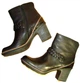 Сапоги женские демисезонные полусапожки кожаные черные Clarks (размер 38) - изображение 2