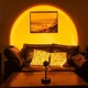 Підлогова лампа захід сонця 16 кольорів RGB Golden LED Sunset Lamp 23 см. проекційний світильник-торшер - зображення 6