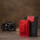 Визитница кожаная Grande Pelle leather-11412 Красная - изображение 9