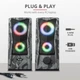Акустическая система Trust GXT 606 Javv RGB-Illuminated Khaki (23379) - изображение 8