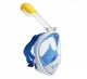 Маска для снорклинга Free Breath M2068G с трубкой голубая S/M - изображение 2