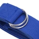 Ремень для йоги YogaLife 183 см Yoga Belt синий (Пояс для занятий йогой и пилатесом) - изображение 2