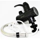 Проточный электрический кран водонагреватель мгновенного нагрева воды Delimano Water Heater RX-014 для умывальника или кухни 3 кВт c LCD экраном нижнее подключение Black - изображение 3