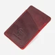 Картхолдер кожаный Grande Pelle leather-11504 Бордовый - изображение 1