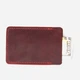 Картхолдер кожаный Grande Pelle leather-11504 Бордовый - изображение 4