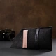 Кошелек женский кожаный Grande Pelle leather-11366 Розовый - изображение 9