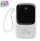 Павербанк Baseus Q Pow 20000 mAh 22.5W Quick Charge + кабель Type-C для iPad/Samsung/Xiaomi/Huawei/iPhone white - изображение 2