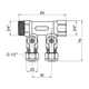 Коллектор SD Plus 3/4" 2 выхода SD231W2 - изображение 2