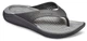 В'єтнамки Crocs LiteRide Flip 205182-0DD-M8/W10 40-41 Чорний із сірим - зображення 5